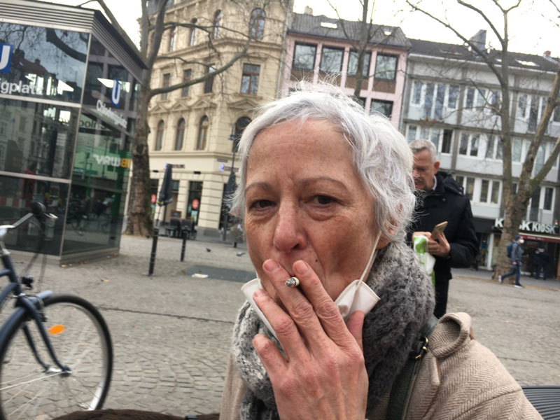 Claudia Schreiber, Köln 2021, Goldregenrausch-Tagebuch, Foto: Kerstin Wittstamm